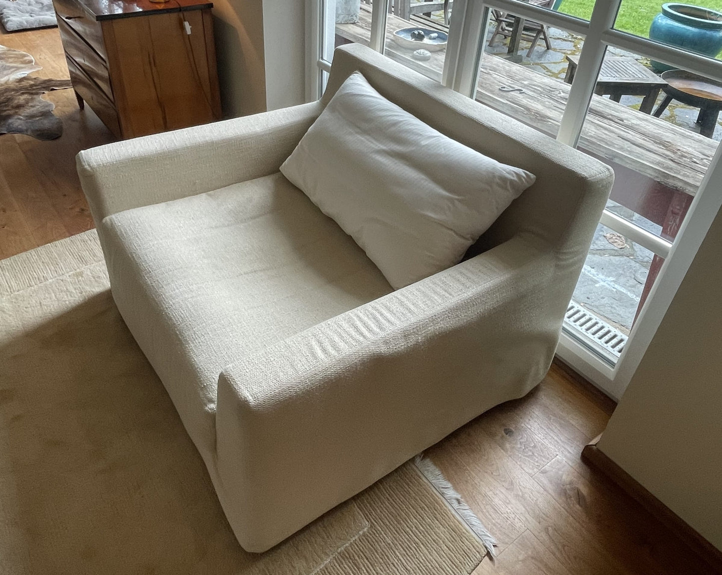 Vintage Clubsessel "Metropolitan Club" von Lambert mit Housse