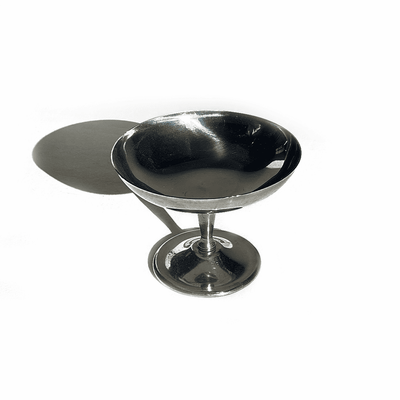 Dessert bowl silver inox set of 6