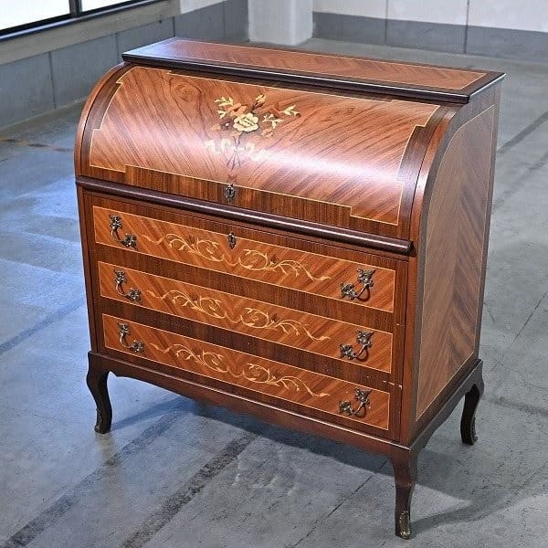 Vintage Sekretär von MIS Schweden aus Rosenholz