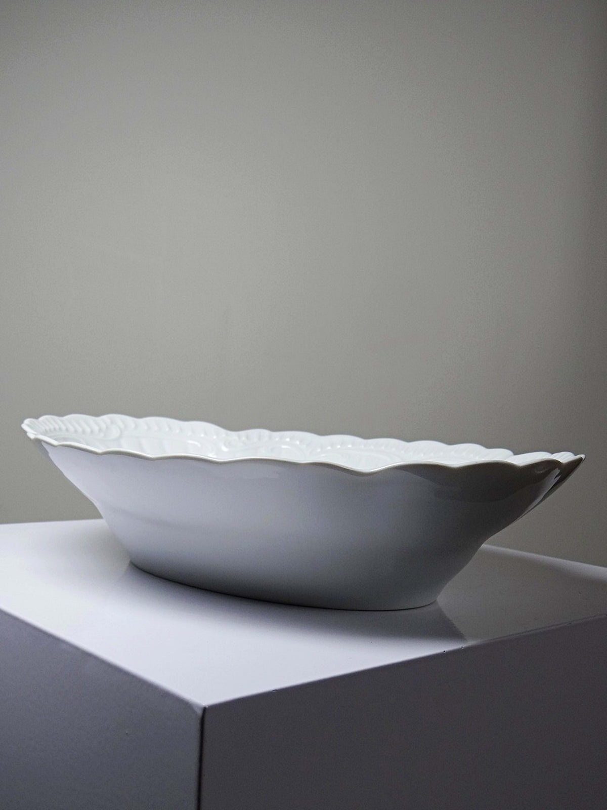 Vintage Platte Chastagner Limoges, Rocaille-Stil