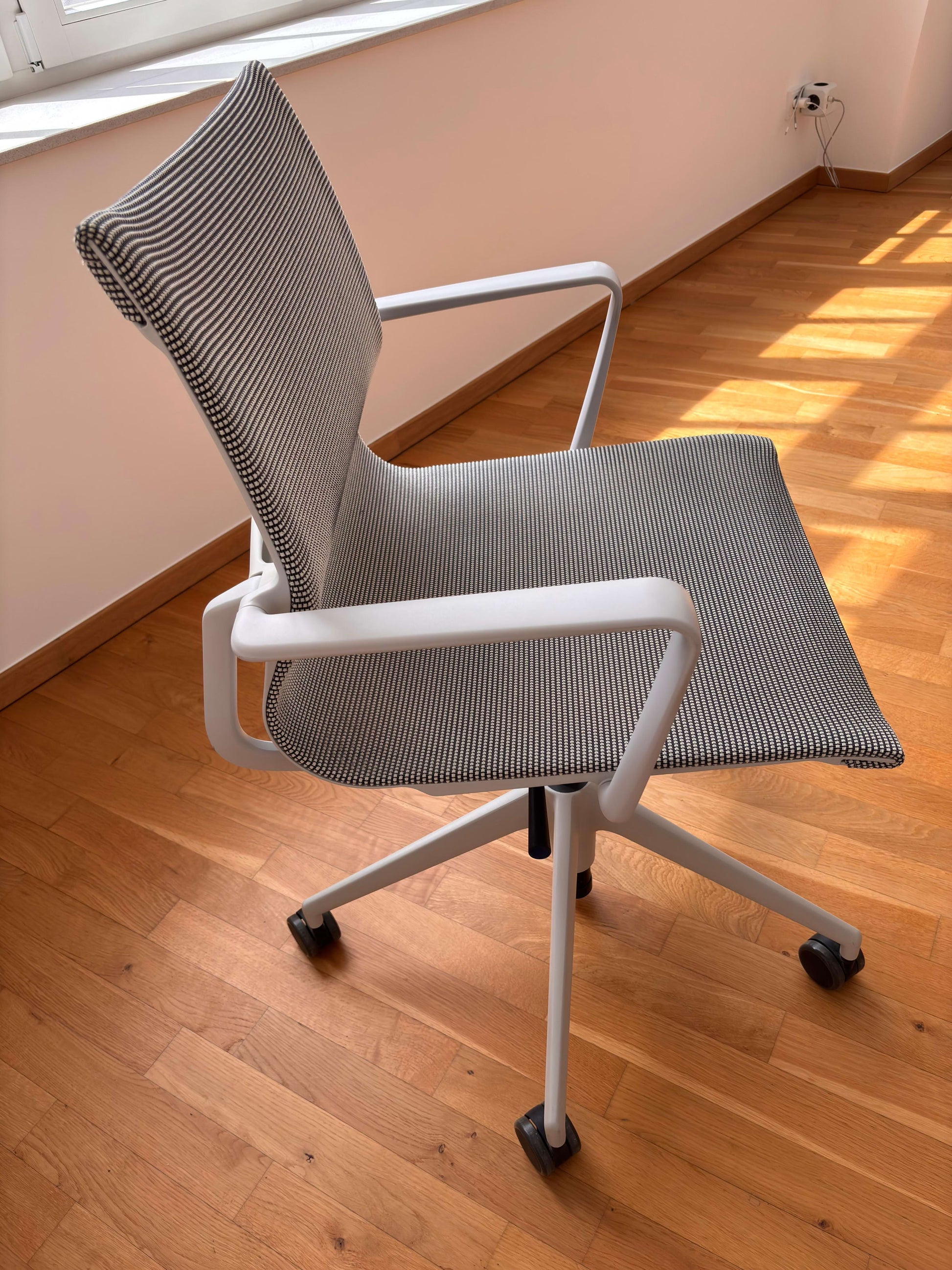 Vintage Bürostuhl "Physix" von Alberto Meda für Vitra in Grau