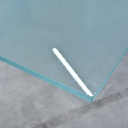 Vintage Esstisch EIFFEL von Piero Lissoni für Fiam Italia Glas