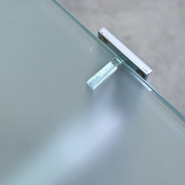 Vintage Esstisch EIFFEL von Piero Lissoni für Fiam Italia Glas