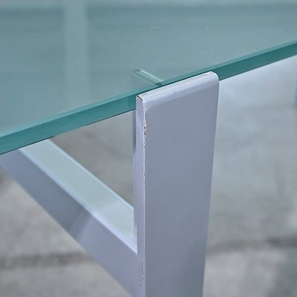 Vintage Esstisch EIFFEL von Piero Lissoni für Fiam Italia Glas