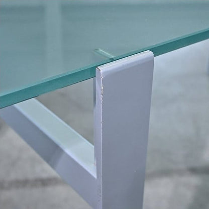 Vintage Esstisch EIFFEL von Piero Lissoni für Fiam Italia Glas