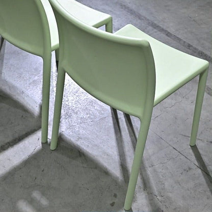 Vintage Stuhl AIR-CHAIR Mint von Jasper Morrison für Magis Set von 4 stapelbar