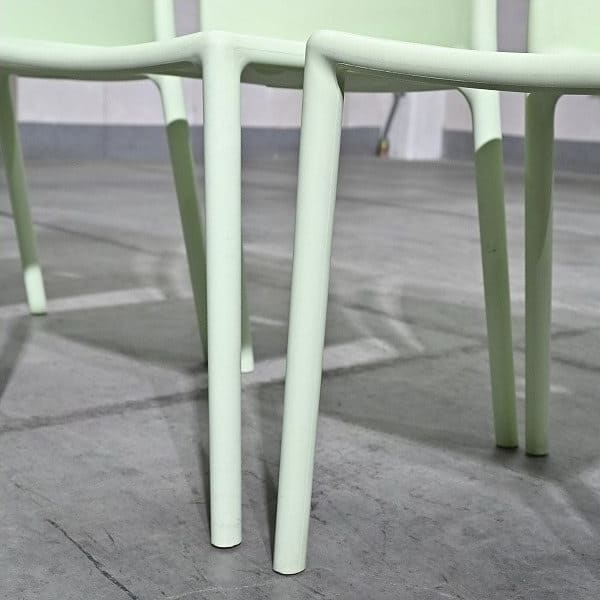 Vintage Stuhl AIR-CHAIR Mint von Jasper Morrison für Magis Set von 4 stapelbar