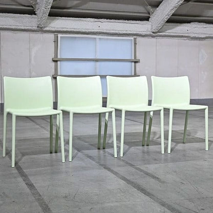 Vintage Stuhl AIR-CHAIR Mint von Jasper Morrison für Magis Set von 4 stapelbar