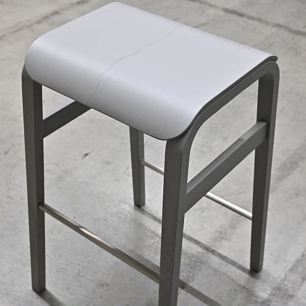 Vintage Hocker TAPERED von Tomoyuki Matsuoka für Takumi Kougei
