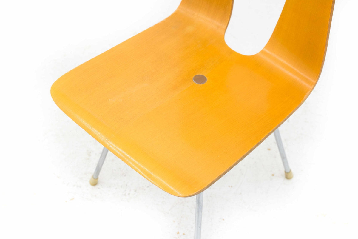 One-Point Chair by Hans Bellmann for Horgenglarus, Set of 4