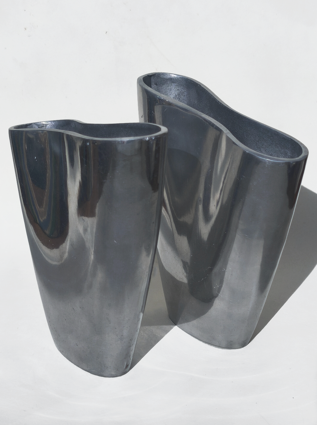 Set von 2 Vintage Vase klein
