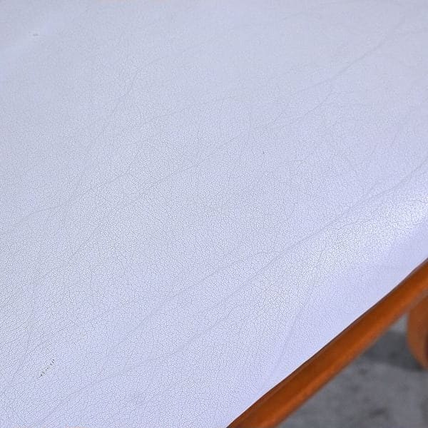 Vintage Salonstuhl Set von 4 aus Italien, echtes Leder, hohe Rückenlehne, klassisch