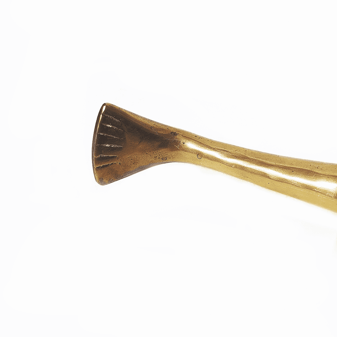 Hai-Flaschenöffner Messing Gold 14cm von sehr gut