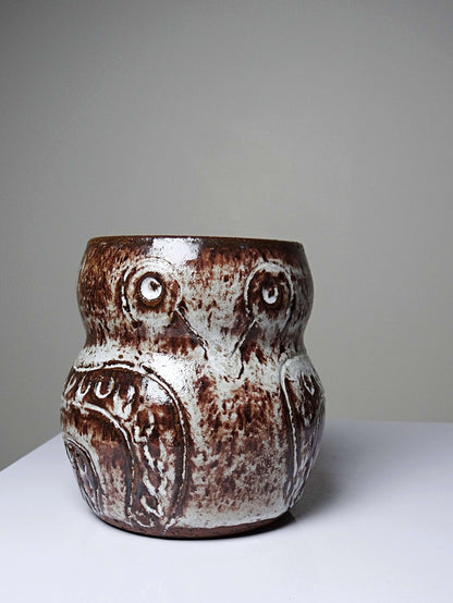 Vintage Vase "Chouette" von Alain Granet, Vallauris