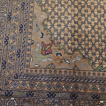 Vintage Teppich Bukharamuster handgeknüpft Pakistan 377x255cm