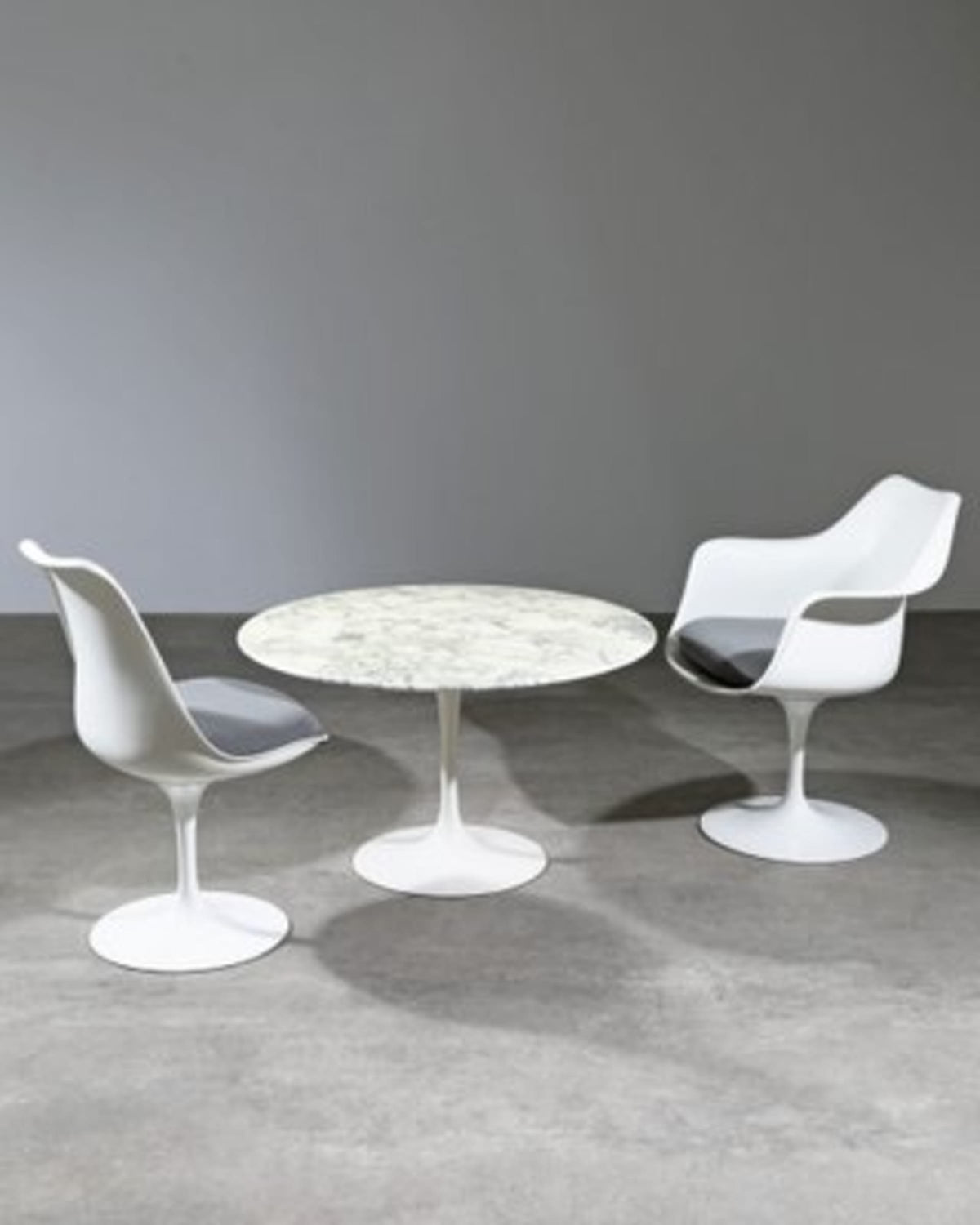 Vintage Couchtisch Tulip von Eero Saarinen für Knoll International, Marmorplatte