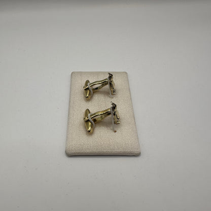 Vintage Manschettenknopf Heinzelmann/Kobold aus 925er Silber Set von 2