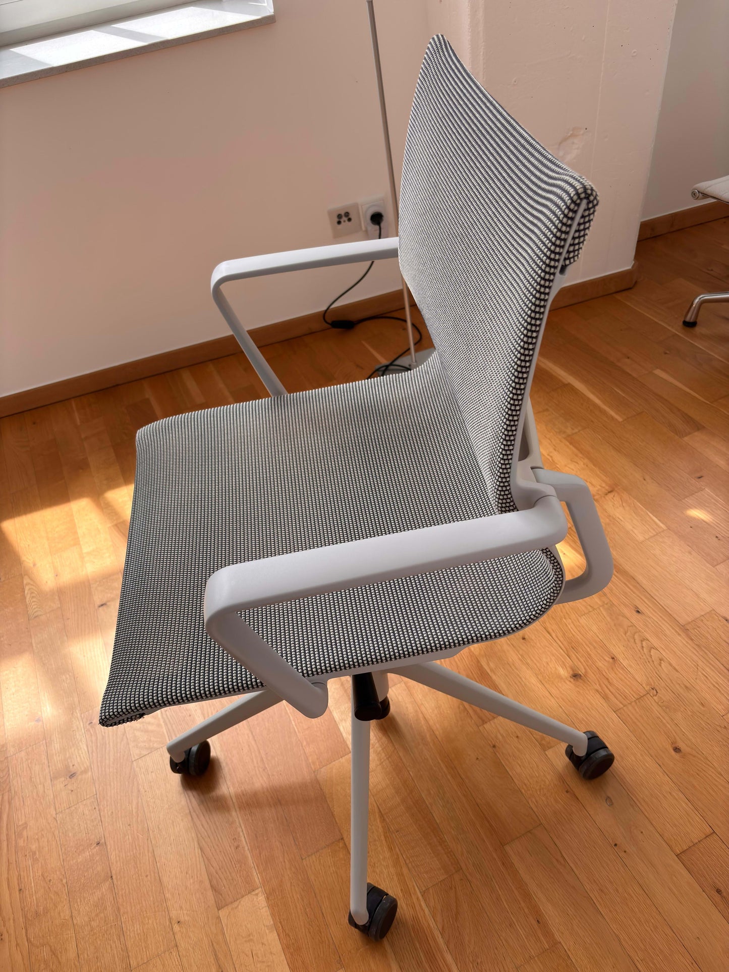 Vintage Bürostuhl "Physix" von Alberto Meda für Vitra in Grau