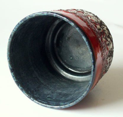 Vintage Fat Lava Keramik Blumentopf