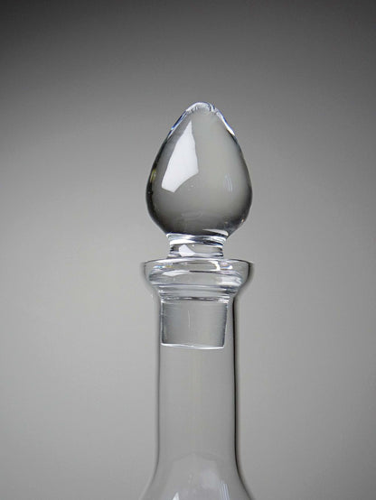 Vintage Karaffe Kristall Balusterform Frankreich 1960er
