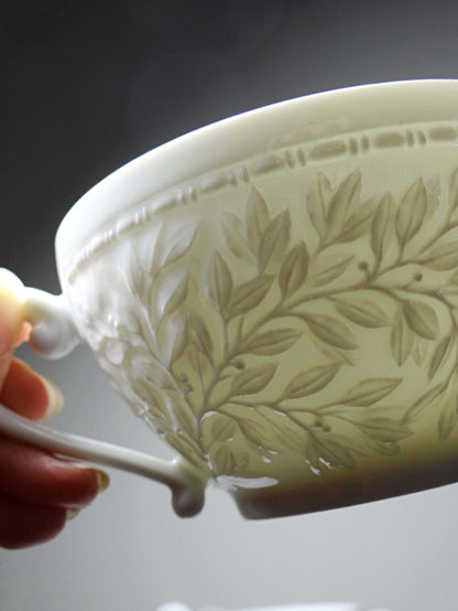 Set von 6 Vintage Tassen 'Louvre' von Bernardaud Limoges