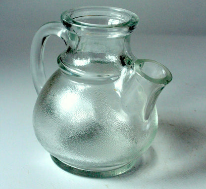 Vintage Nusskanne von Tischfein/WMF aus Glas und Kork