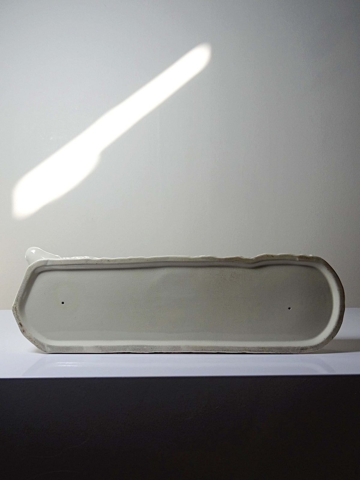 Vintage Skulptur "Krokodil" von Sarreguemines, Art Déco
