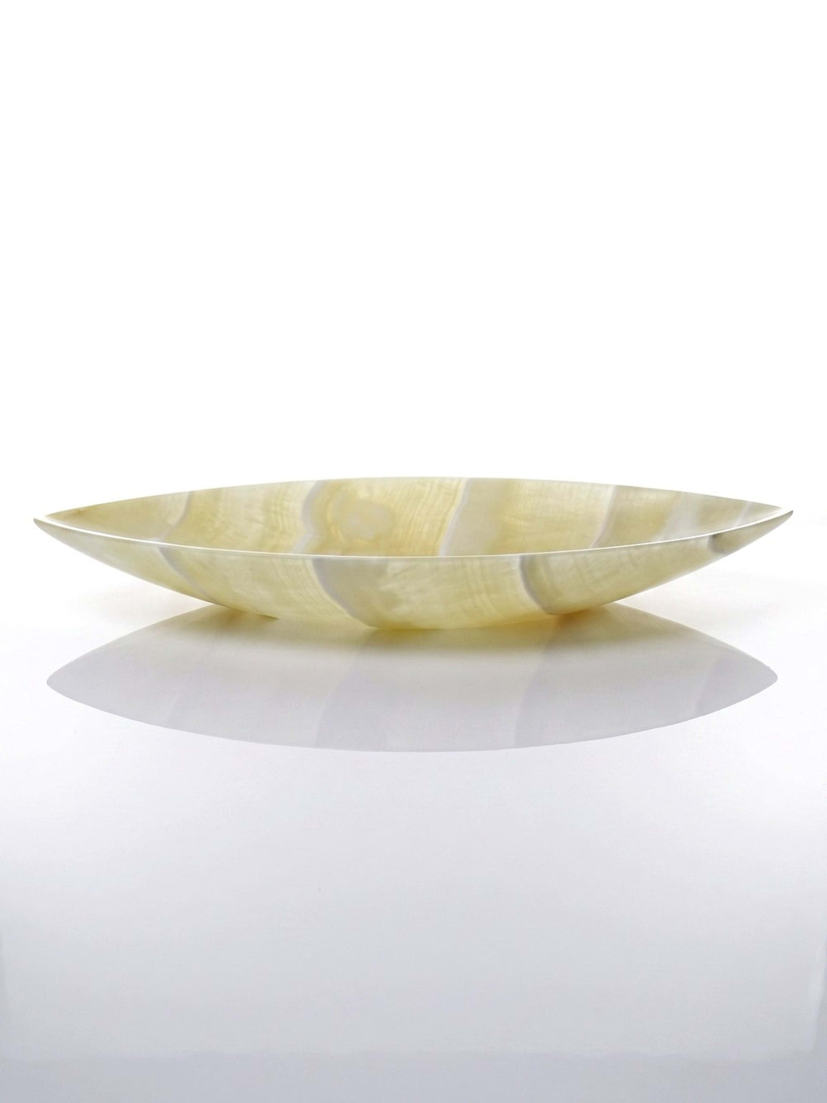 Vintage Schale aus Alabaster, Ägypten, 1960er-1970er Jahre
