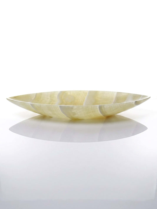 Vintage Schale aus Alabaster, Ägypten, 1960er-1970er Jahre