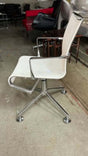 Vintage Office Chair Meetingframe 44 by Alberto Meda for Alias White, Silver