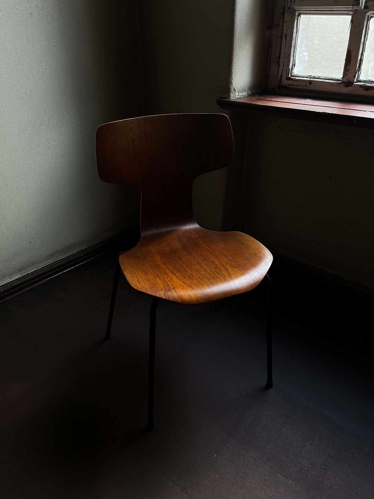 Set von 4 Stühle "Hammer" 3103 von Arne Jacobsen für Fritz Hansen