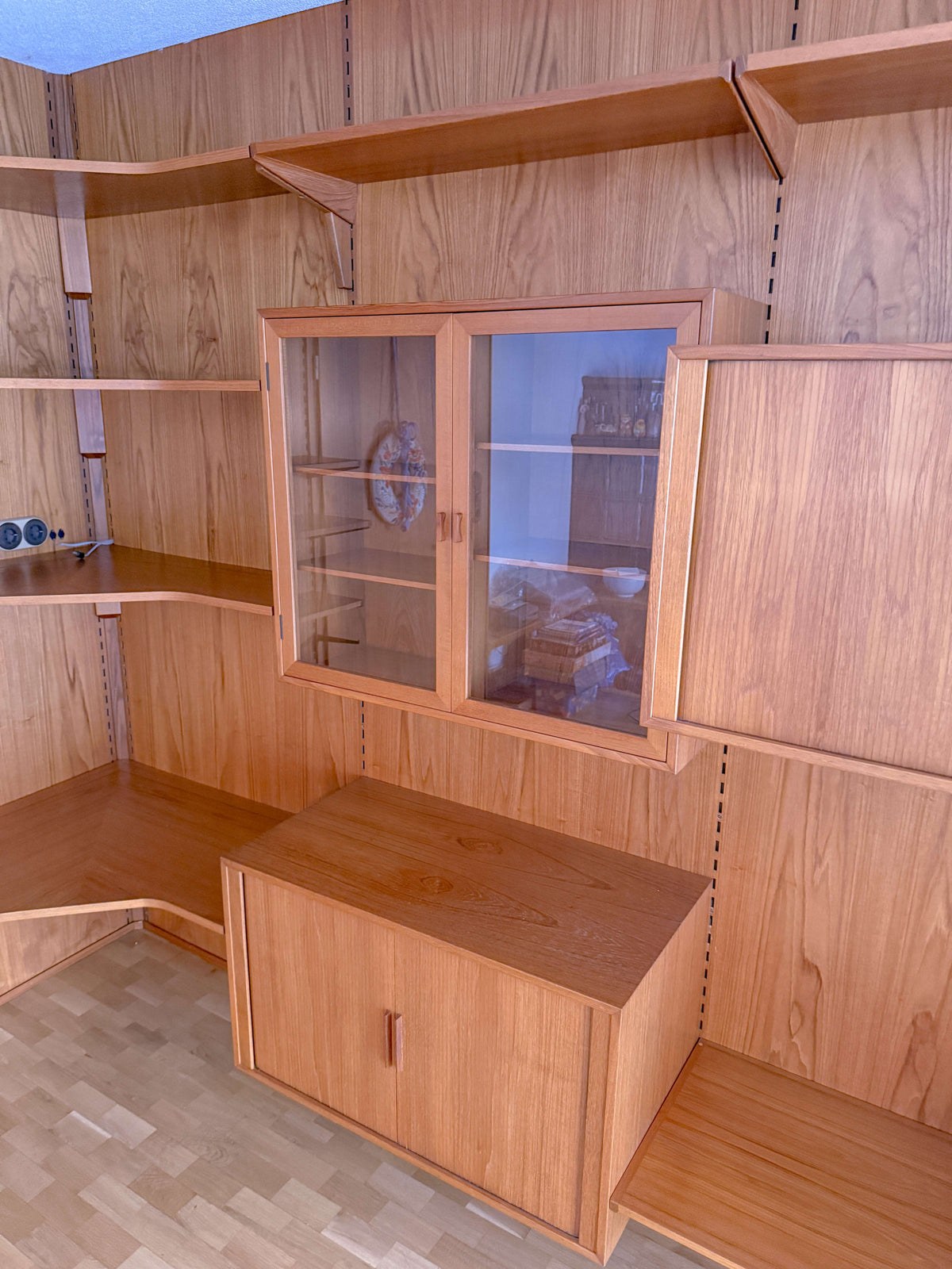 Vintage Teak-Schrankwand von Kai Kristiansen