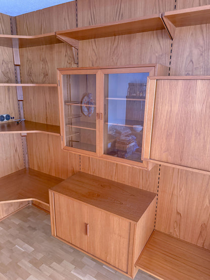 Vintage Teak-Schrankwand von Kai Kristiansen