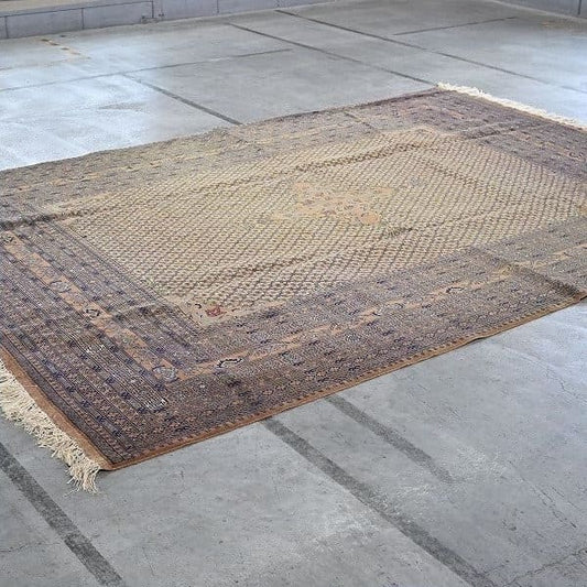 Vintage Teppich Kasak-Muster handgeknüpft aus Wolle, Pakistan