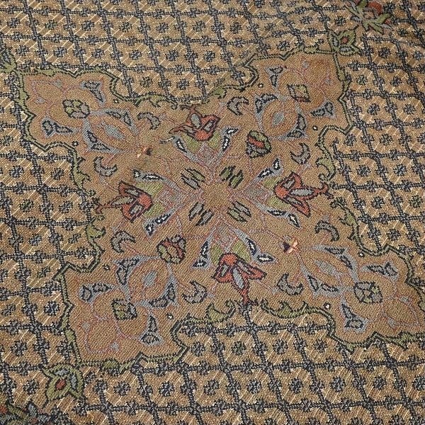 Vintage Teppich Kasak-Muster handgeknüpft aus Wolle, Pakistan