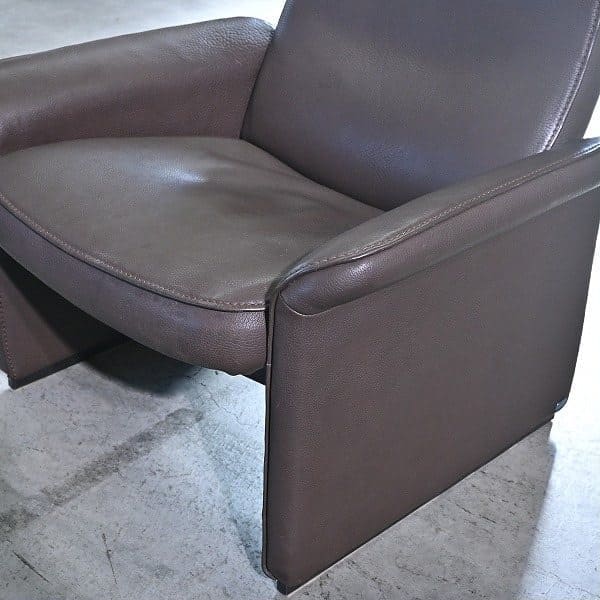 Vintage Sessel DS-50 mit Hocker von de Sede