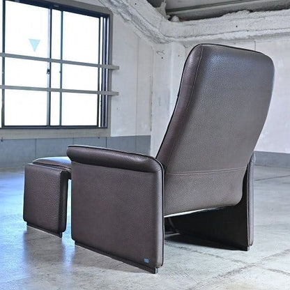 Vintage Sessel DS-50 mit Hocker von de Sede