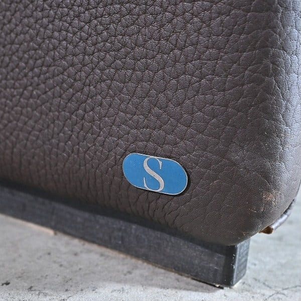 Vintage Sessel DS-50 mit Hocker von de Sede