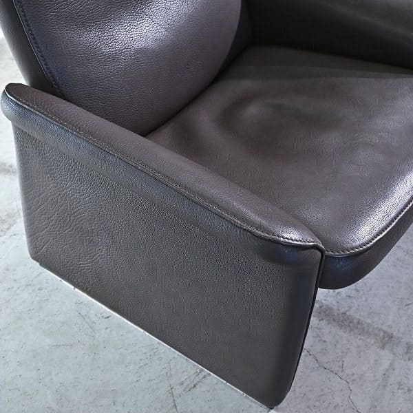 Vintage Sessel DS-50 mit Hocker von de Sede