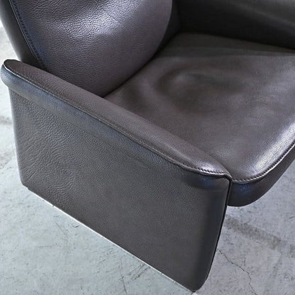 Vintage Sessel DS-50 mit Hocker von de Sede