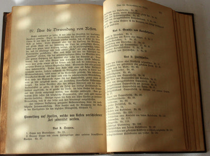 Vintage Kochbuch "Praktisches Kochbuch" von Henriette Davidis, 1898
