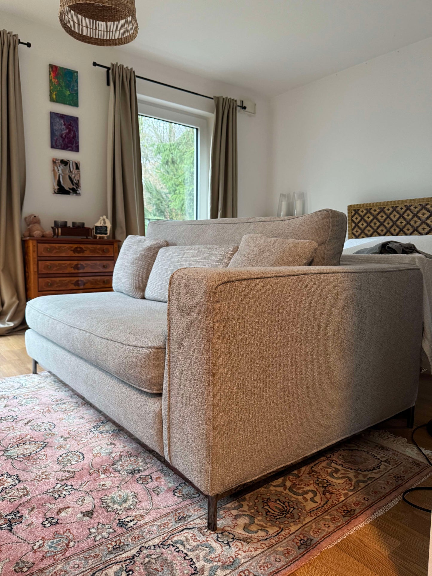 Vintage Modulsofa Albers von Minotti mit Kissenset