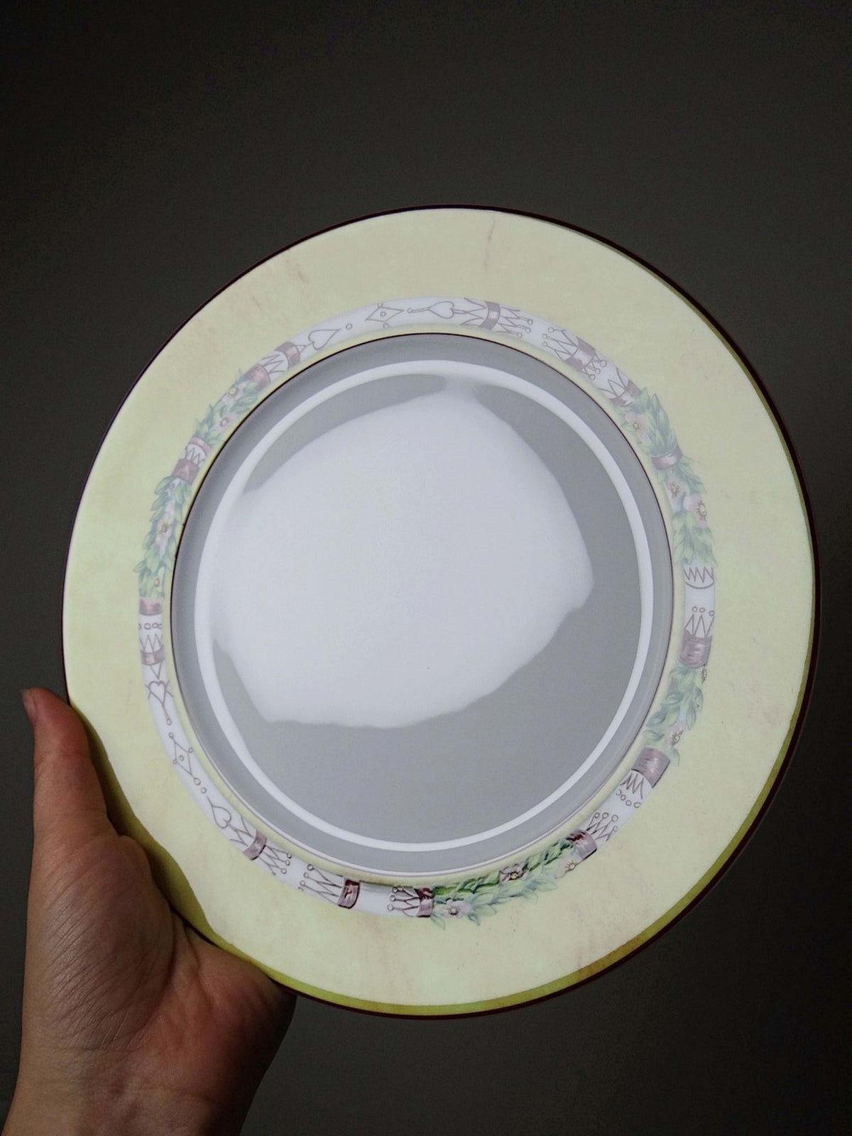Set von 6 Vintage Dessertteller "Terre de Sienne" von Jean-Louis Coquet