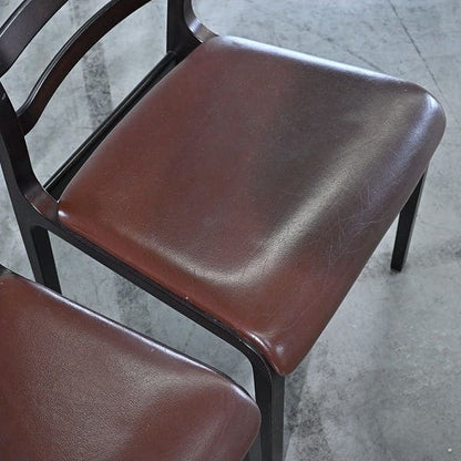 Set von 4 Vintage Ladder Back Stuhl von Mitsumasa Sugasawa für Tendo