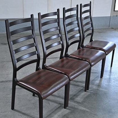 Set von 4 Vintage Ladder Back Stuhl von Mitsumasa Sugasawa für Tendo