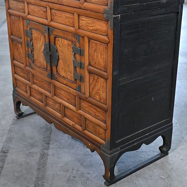 Vintage Schrank koreanische Joseon-Dynastie Ulmenholz