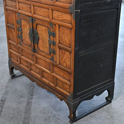 Vintage Schrank koreanische Joseon-Dynastie Ulmenholz