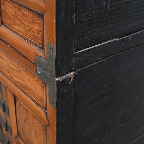 Vintage Schrank koreanische Joseon-Dynastie Ulmenholz