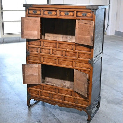 Vintage Schrank koreanische Joseon-Dynastie Ulmenholz