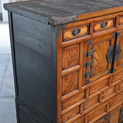 Vintage Schrank koreanische Joseon-Dynastie Ulmenholz